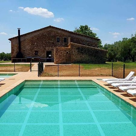 Masia Para Grupos Con Piscina Privada28 Pax Cabanelles Buitenkant foto